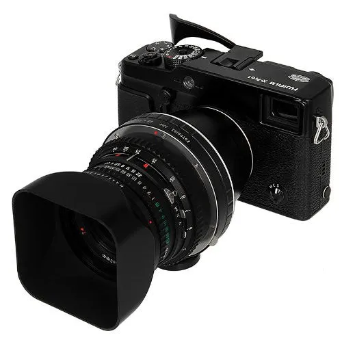 Fotodiox Pro Lens Mount Adapter - Hasselblad V-Mount SLR Lenses to Fujifilm Fuji X-Series Mirrorless Camera Body