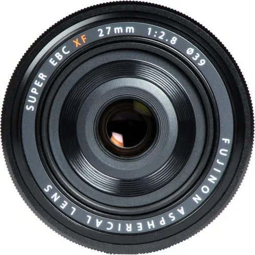 Fuji XF 27mm f/2.8 Lens - Black