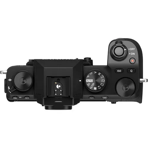Fujifilm X-S10 Mirrorless Camera Essential Bundle   (Black) with XC 15-45mm OIS PZ & XC 50-230mm OIS II Lenses   SanDisk 128GB Extreme SDXC