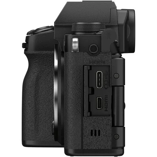 Fujifilm X-S10 Mirrorless Camera Essential Bundle   (Black) with XC 15-45mm OIS PZ & XC 50-230mm OIS II Lenses   SanDisk 128GB Extreme SDXC