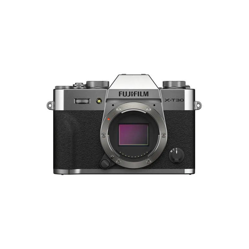 FUJIFILM X-T30 II Mirrorless Camera Body  with 26.1MP APS-C X-Trans BSI CMOS 4 Sensor, DCI & UHD 4K 30 Video F-Log Gamma, 30 fps Shooting, Wi-Fi Bluetooth, 425-Point Phase-Detection Autofocus,  Ultra-Sonic Vibration Sensor Cleaning