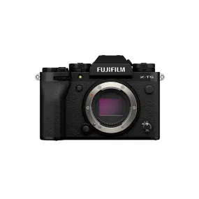 FUJIFILM X-T5 Body with XF 16-80mm f/4 OIS WR / 16-50mm f/2.8-4.8 R LM WR / 18-55mm f/2.8-4 R LM OIS Lens Mirrorless Camera Kit with 40MP APS-C X-Trans CMOS 5 HR BSI Sensor, X-Processor 5, and 7-Stop In-Body Image Stabilization