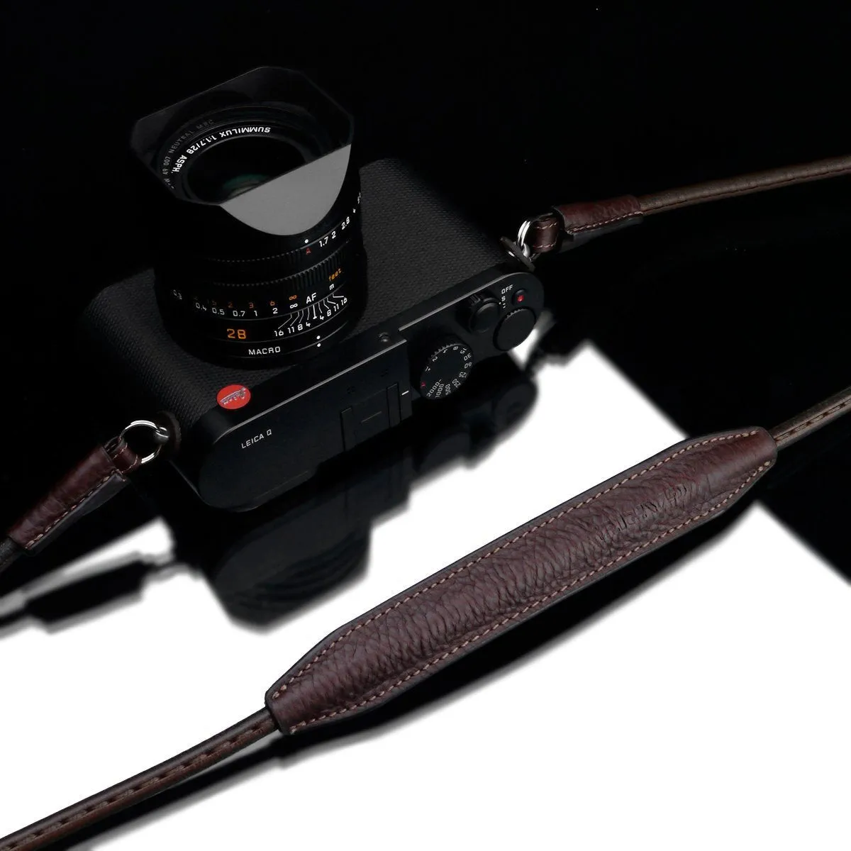 Gariz XS-CSNSBR Brown 80cm / 31.5" Leather Camera Neck & Shoulder Strap for Mirrorless Cameras