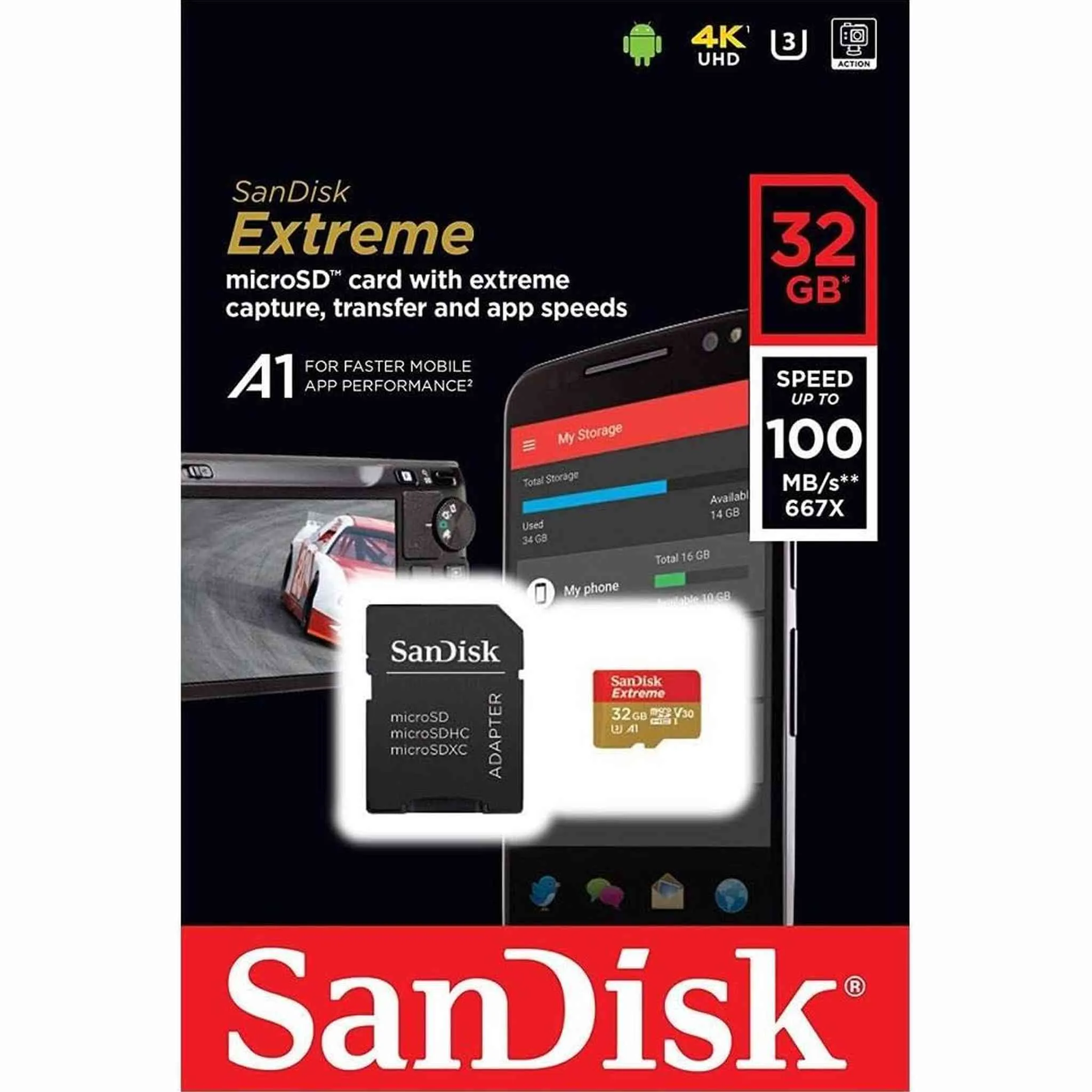 GoPro MAX 360 Action Camera with SanDisk Extreme 32GB microSDHC Memory Card