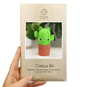 Hand Stitched Catcus DIY Kit