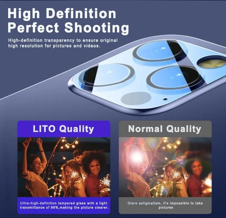 HD Camera Lens Protector By Lito | Iphone