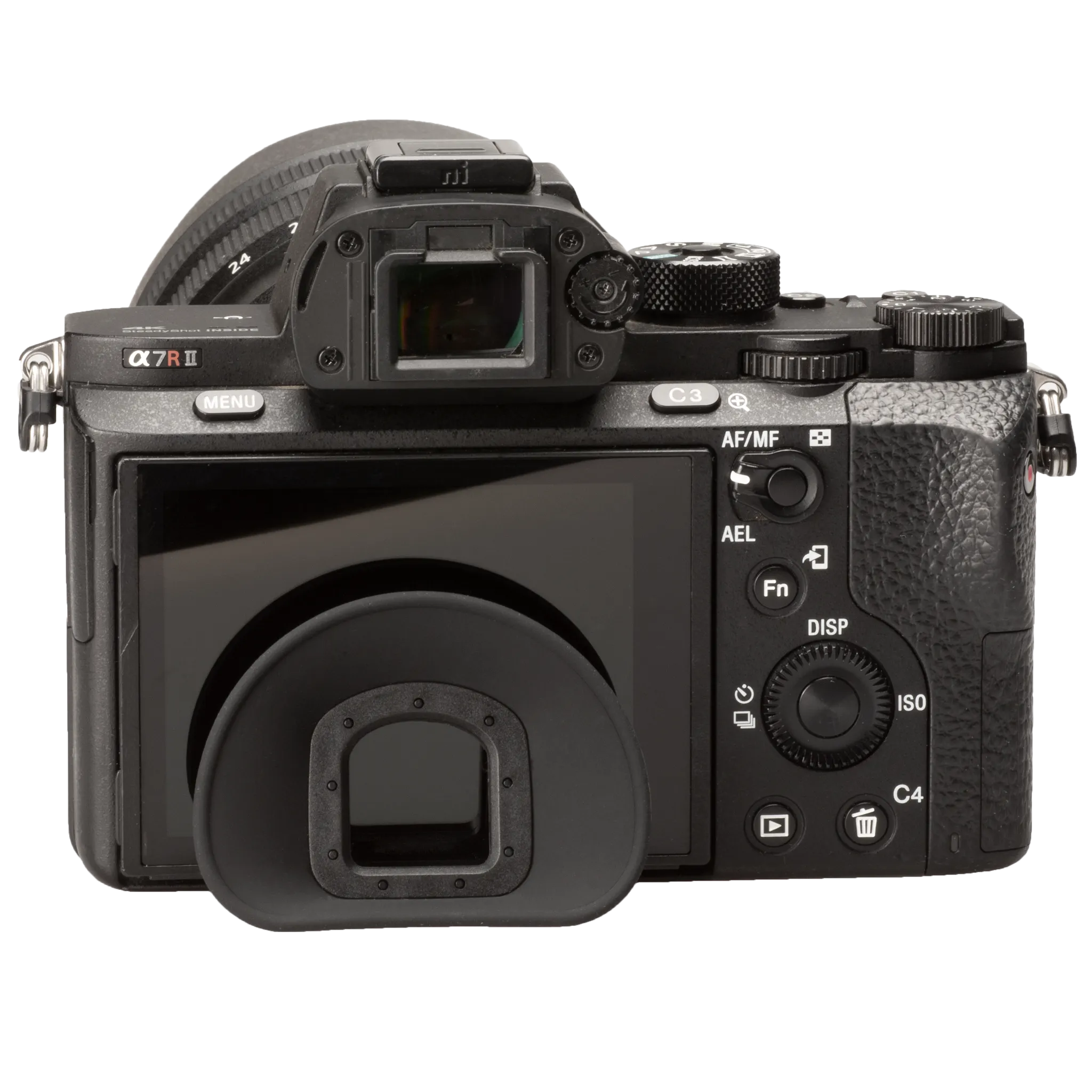 Hoodman eyecup fits select Sony A-series cameras