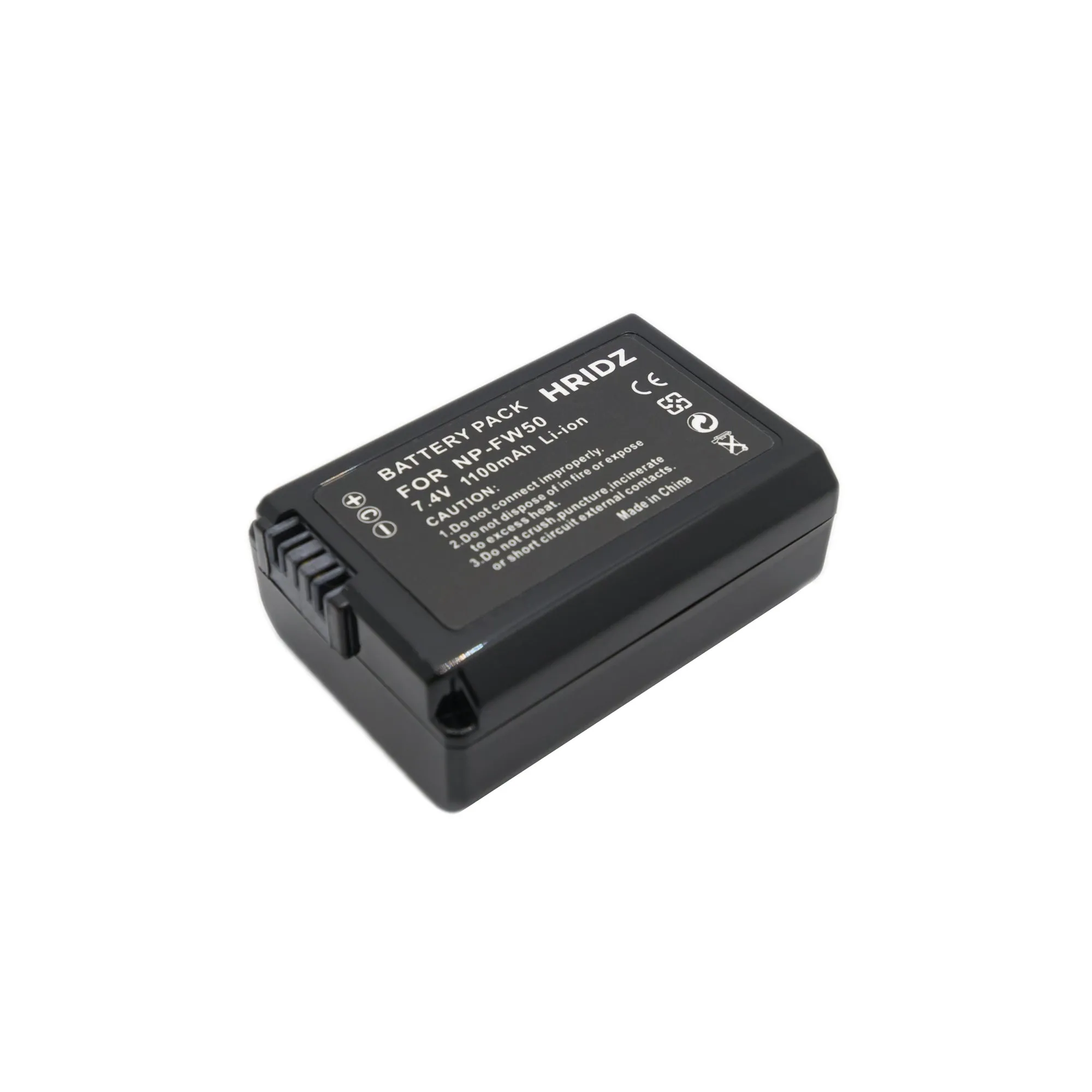 Hridz NP-FW50 Battery & Charger Pack for Sony NP-FW50 and SLT-A33,A35,A37,A55V, DSC-RX10
