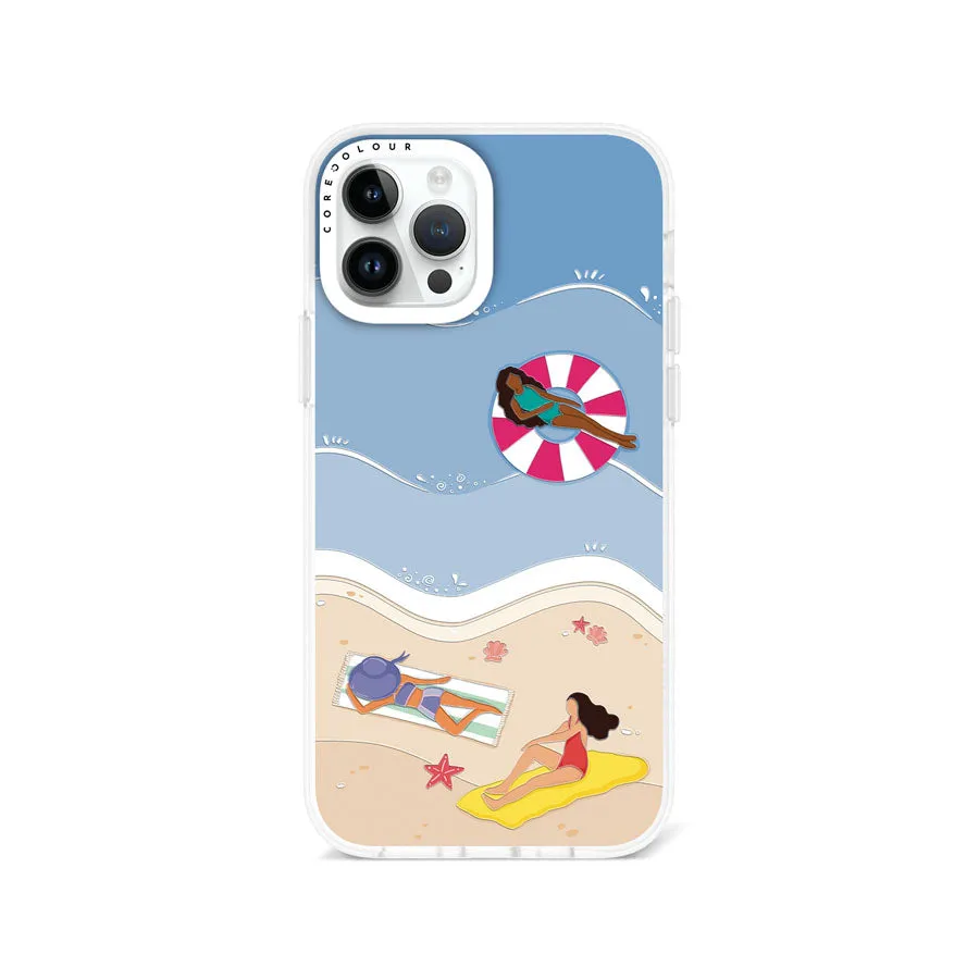 iPhone 12 Pro Azure Splash Phone Case Magsafe Compatible