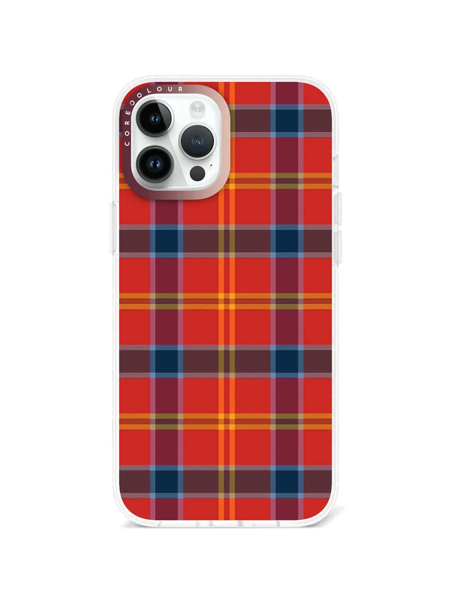 iPhone 12 Pro Max Classic Plaid Phone Case Magsafe Compatible