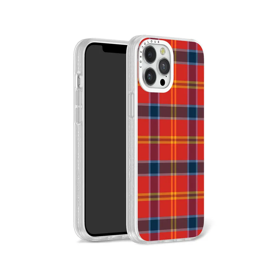 iPhone 12 Pro Max Classic Plaid Phone Case Magsafe Compatible