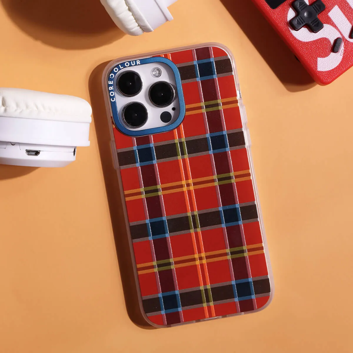 iPhone 12 Pro Max Classic Plaid Phone Case Magsafe Compatible