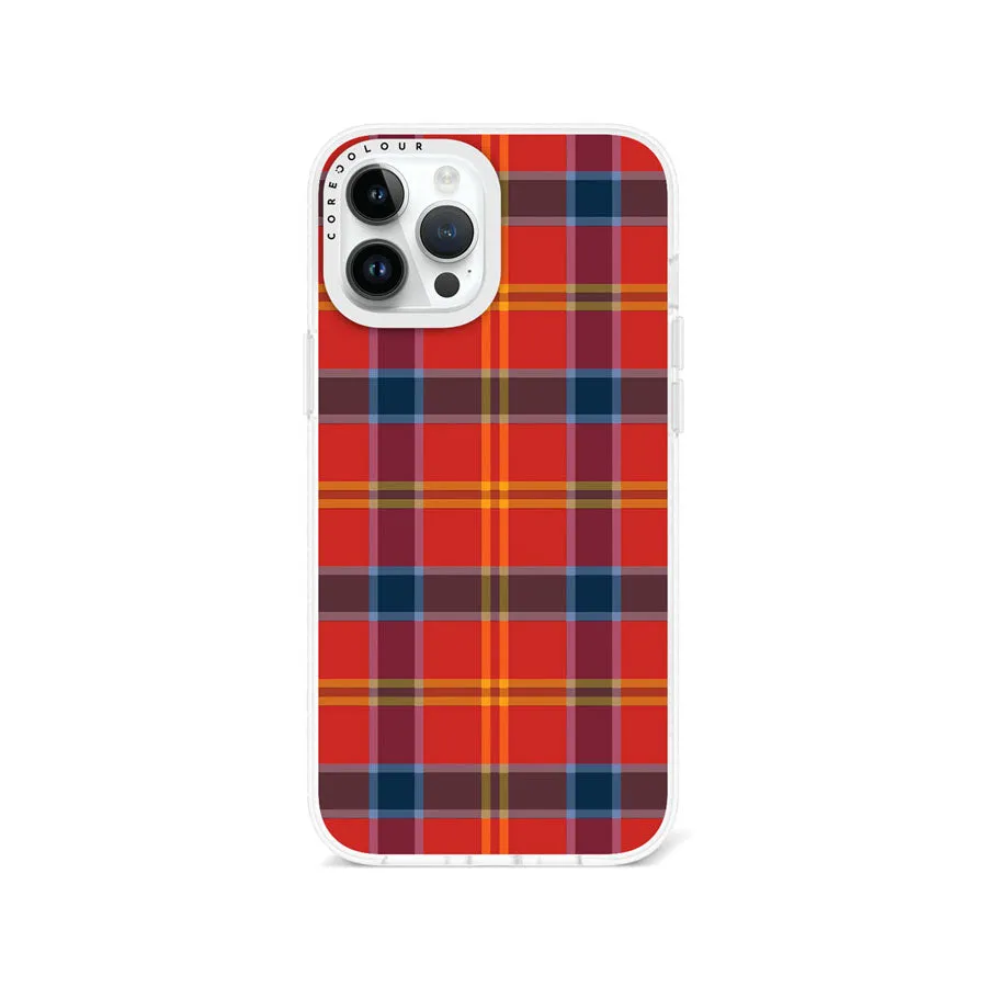 iPhone 12 Pro Max Classic Plaid Phone Case Magsafe Compatible