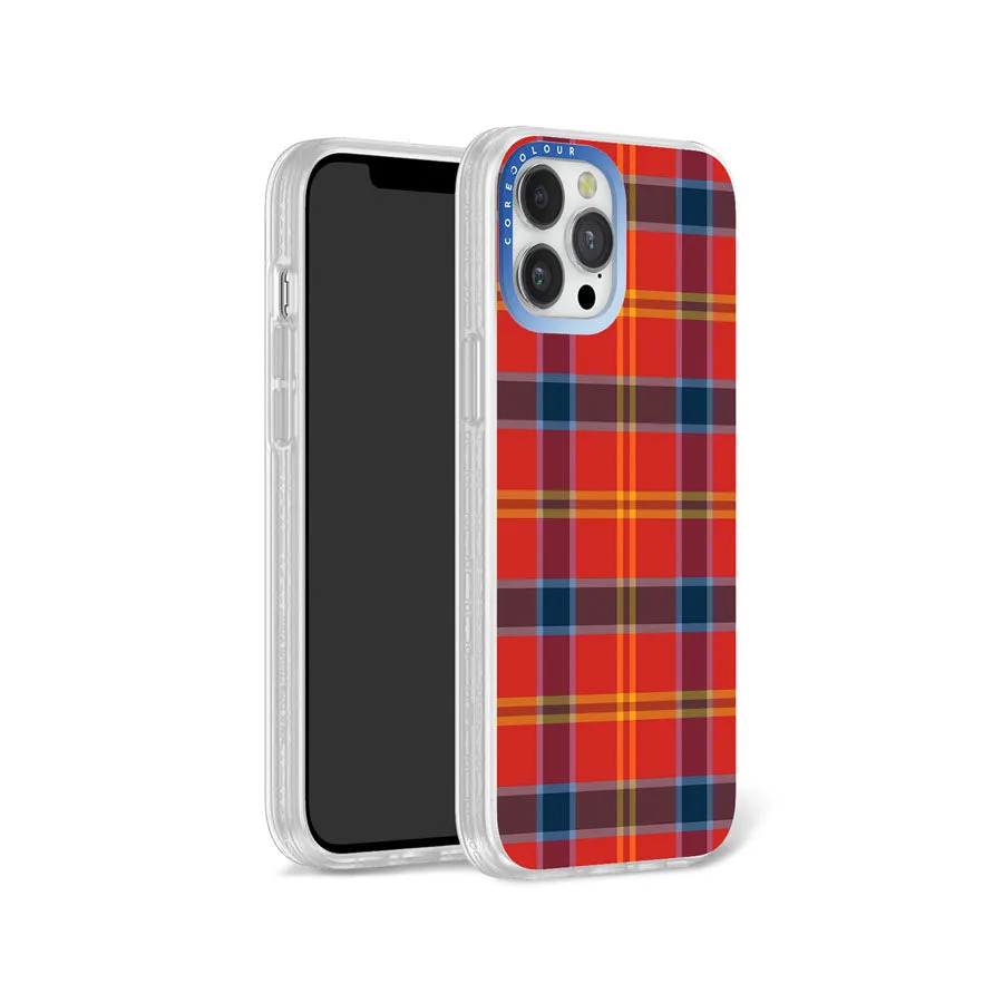 iPhone 12 Pro Max Classic Plaid Phone Case Magsafe Compatible