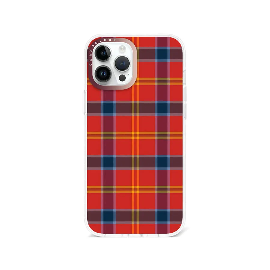 iPhone 12 Pro Max Classic Plaid Phone Case Magsafe Compatible