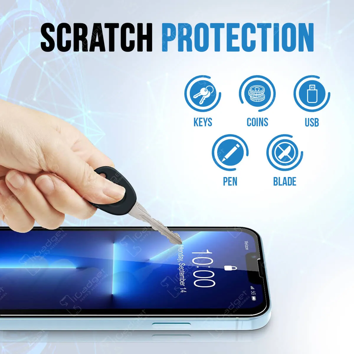 iPhone XS Max Case Friendly Ultra Clear Glass Screen Protector