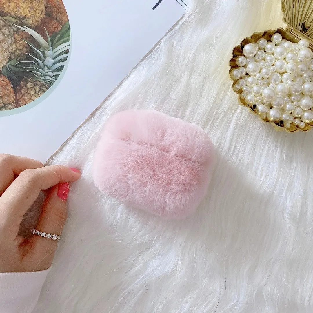 Kawaii Fuzzy AirPod Cases