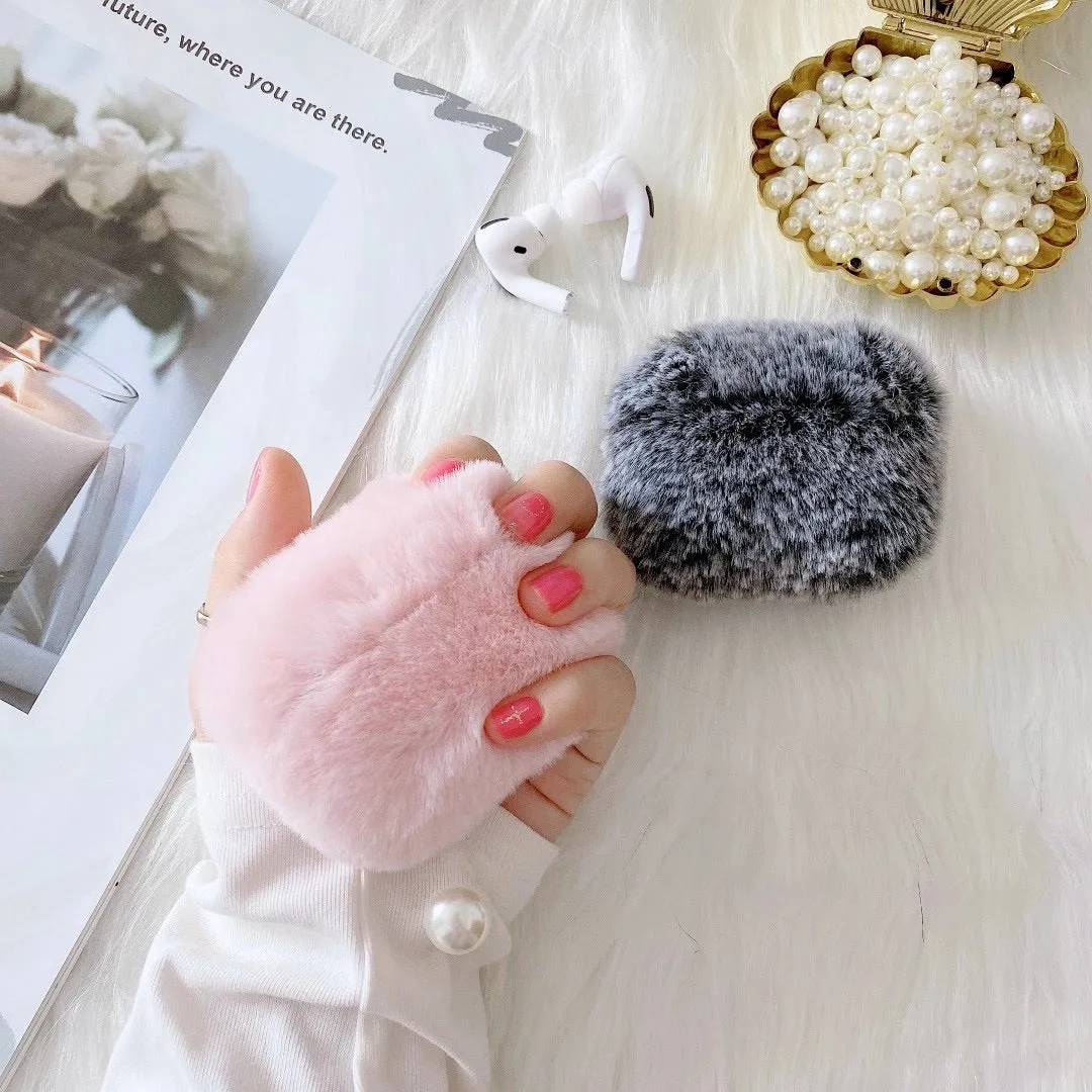 Kawaii Fuzzy AirPod Cases
