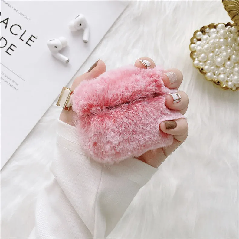Kawaii Fuzzy AirPod Cases