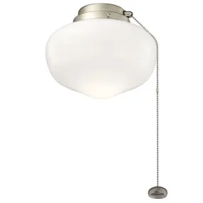 Kichler 380913NI 8" LED Schoolhouse Light Kit Brushed Nickel