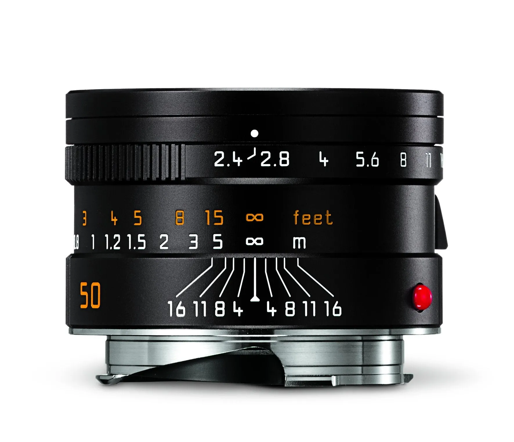 Leica Summarit-M 50mm f/2.4 Lens (Black)