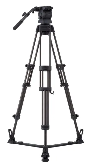 Libec RS-250R Professional 2-Stage Aluminum Tripod System w/ Floor Level Spreader