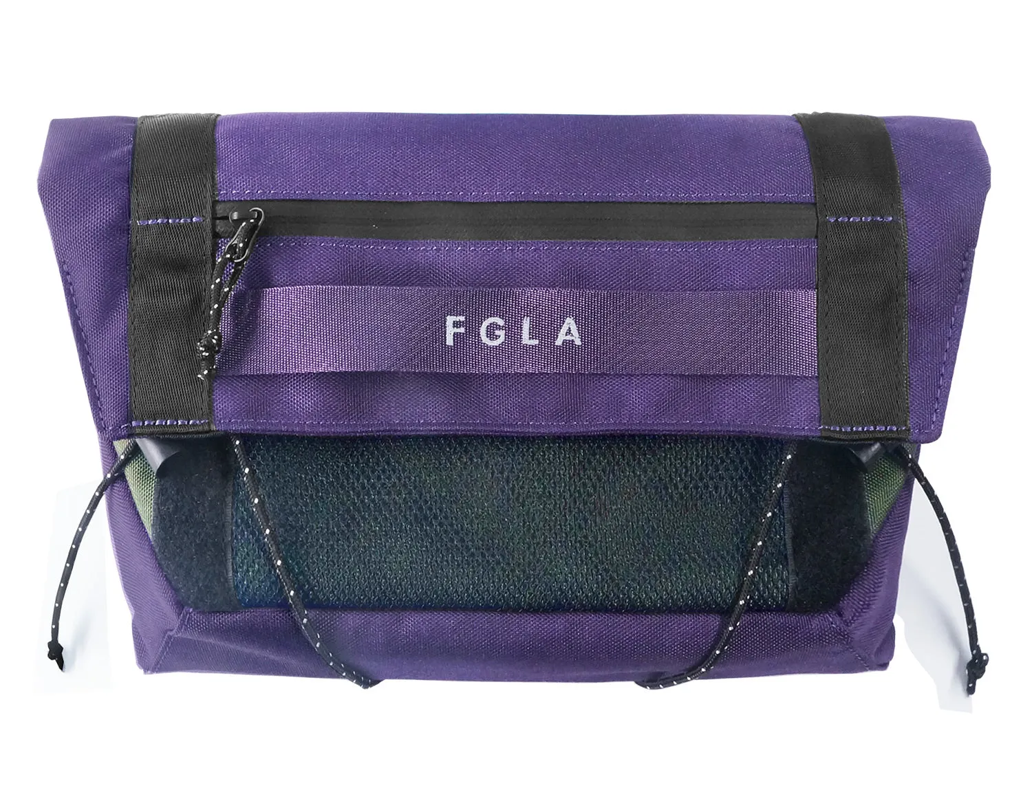 <A 000a001v2> Fungolia multi-purpose pouch (Purple/Olive Green)