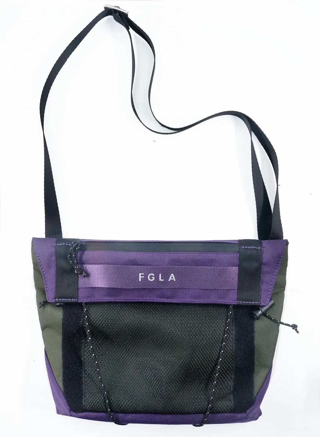 <A 000a001v2> Fungolia multi-purpose pouch (Purple/Olive Green)