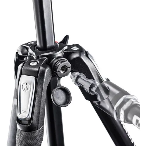 Manfrotto 190X3 ALUMINUM TRIPOD with 2W fluid head MHXPRO