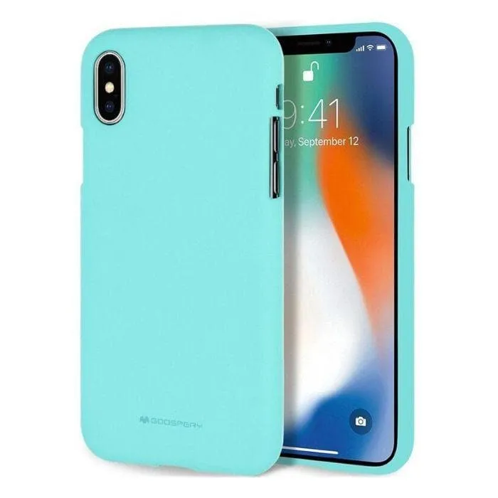 Mercury Soft Feeling Case for iPhone XS Max - Mint