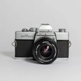 Minolta SRT200 w/ Minolta Celtic 28mm 2.8 MD