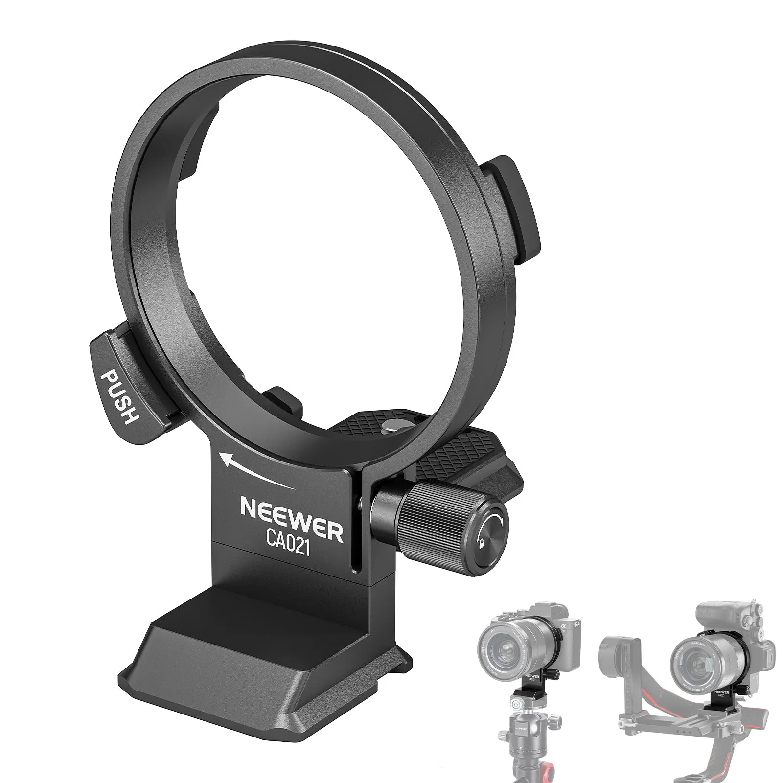 NEEWER CA021 Rotatable Collar Mount Plate