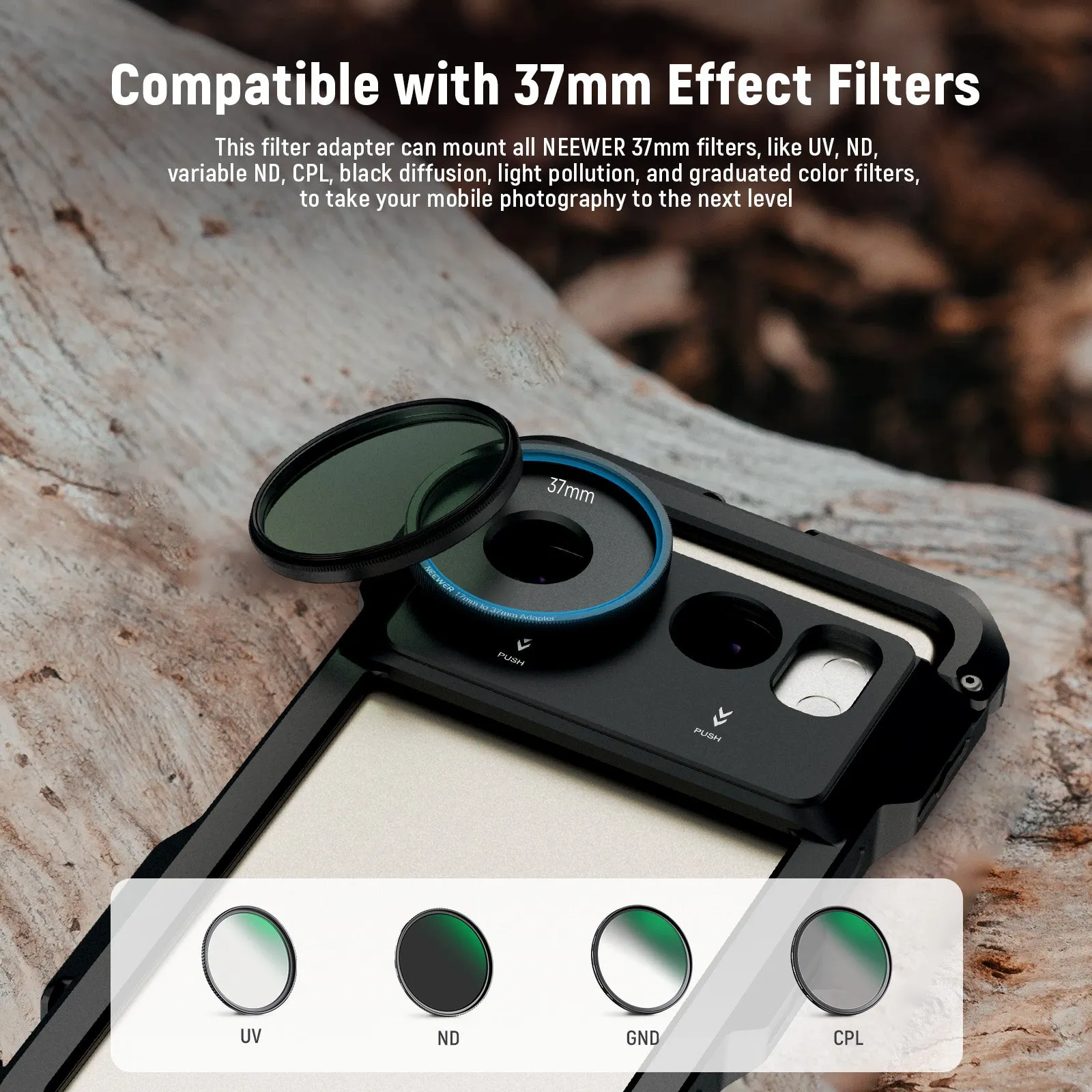 NEEWER PA061/PA062 Lens Filter Adapter Ring