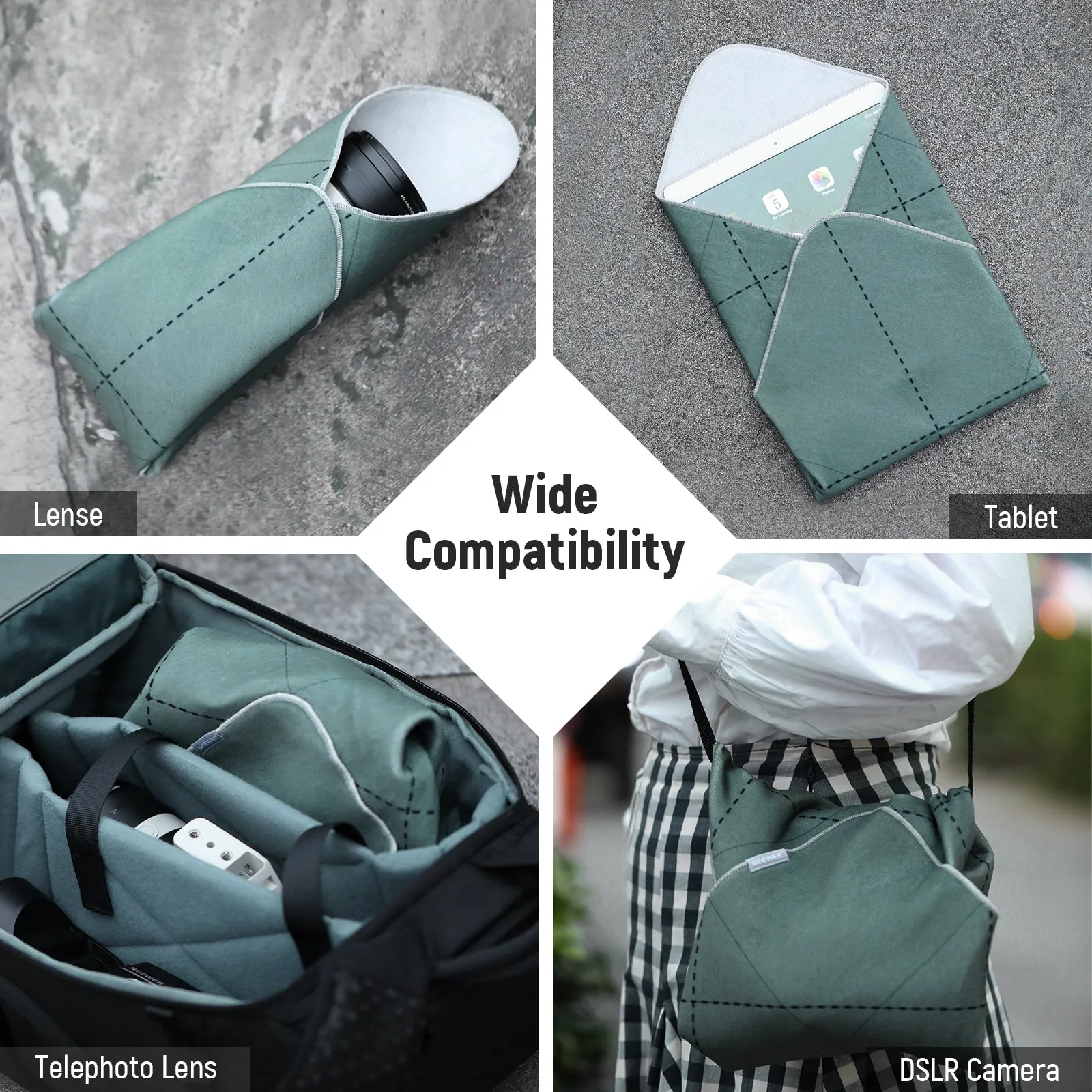NEEWER PS015/PB016 Self Adhesive Protective Wrap for Camera & Lens