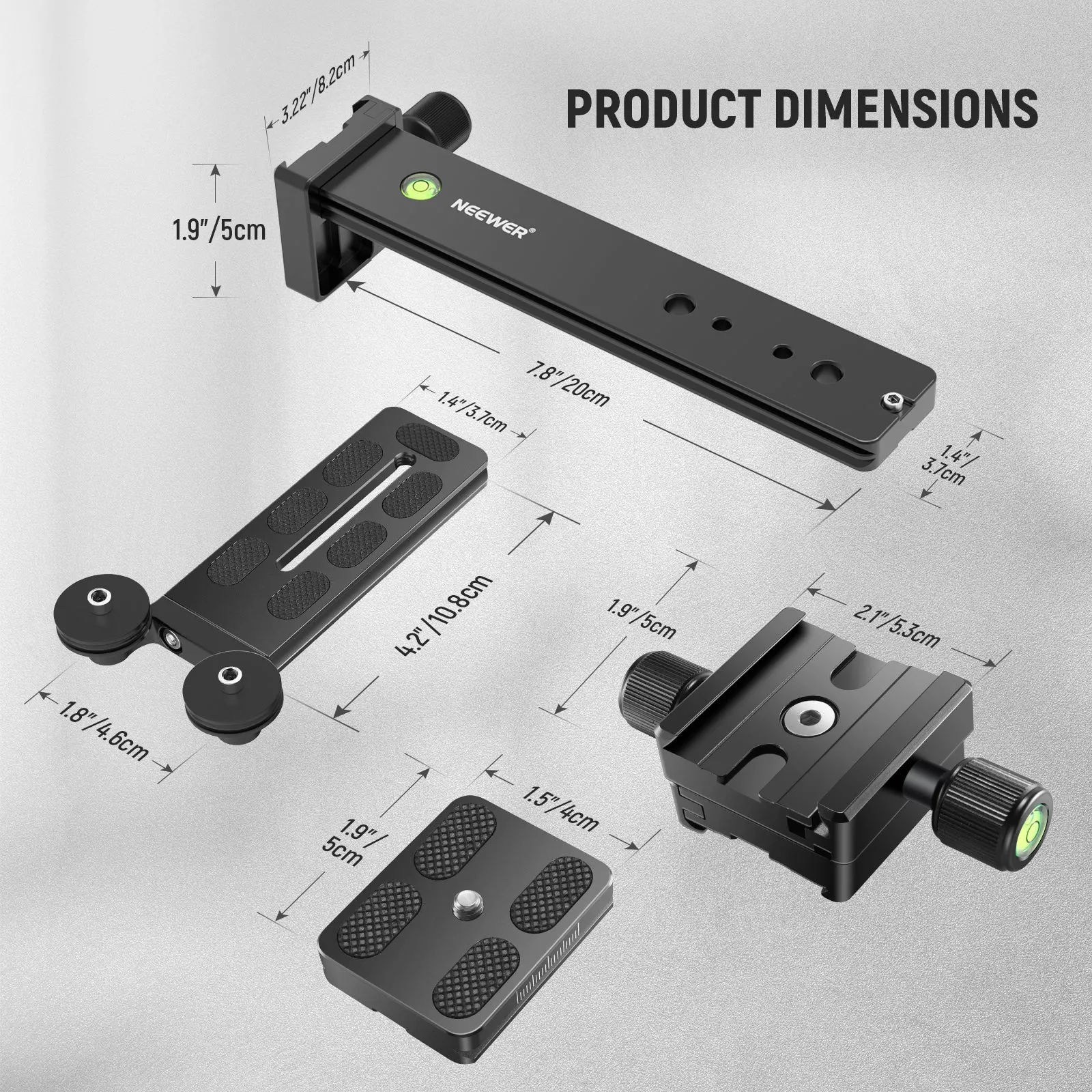 NEEWER ST-NA-12 Telephoto Lens Support Bracket