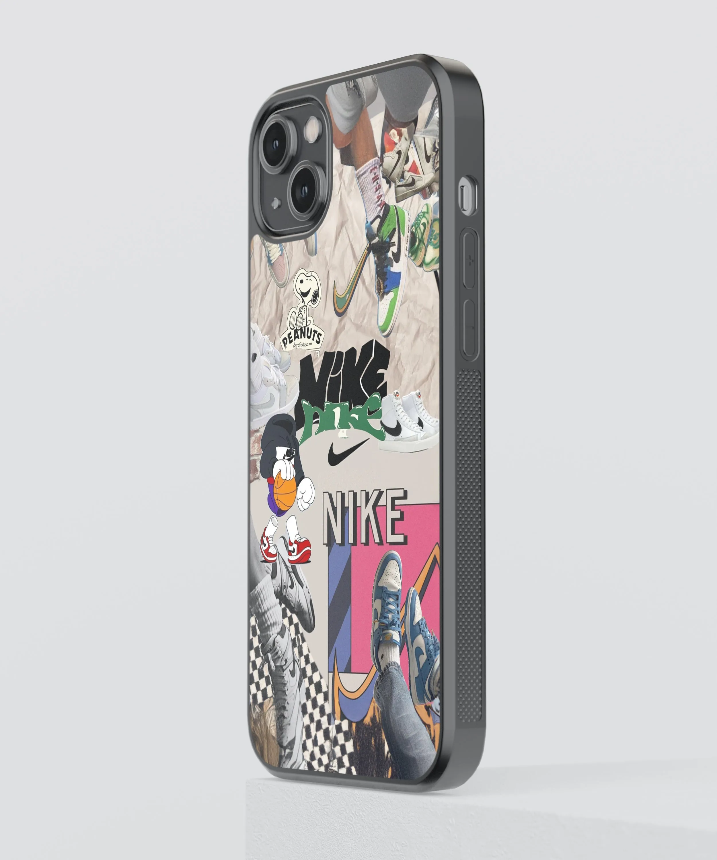 Nike Abstract Glass Phone Case Cover