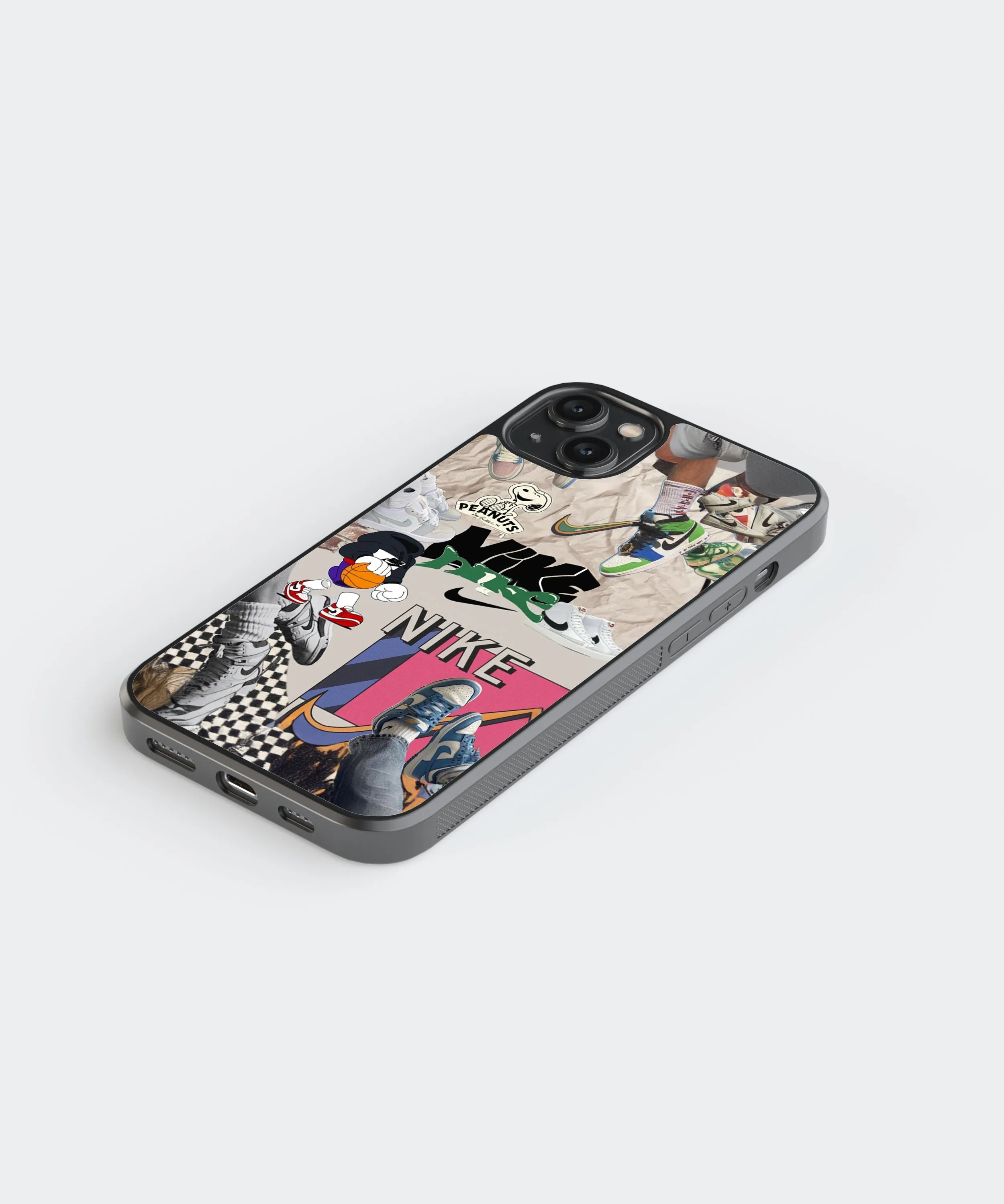 Nike Abstract Glass Phone Case Cover