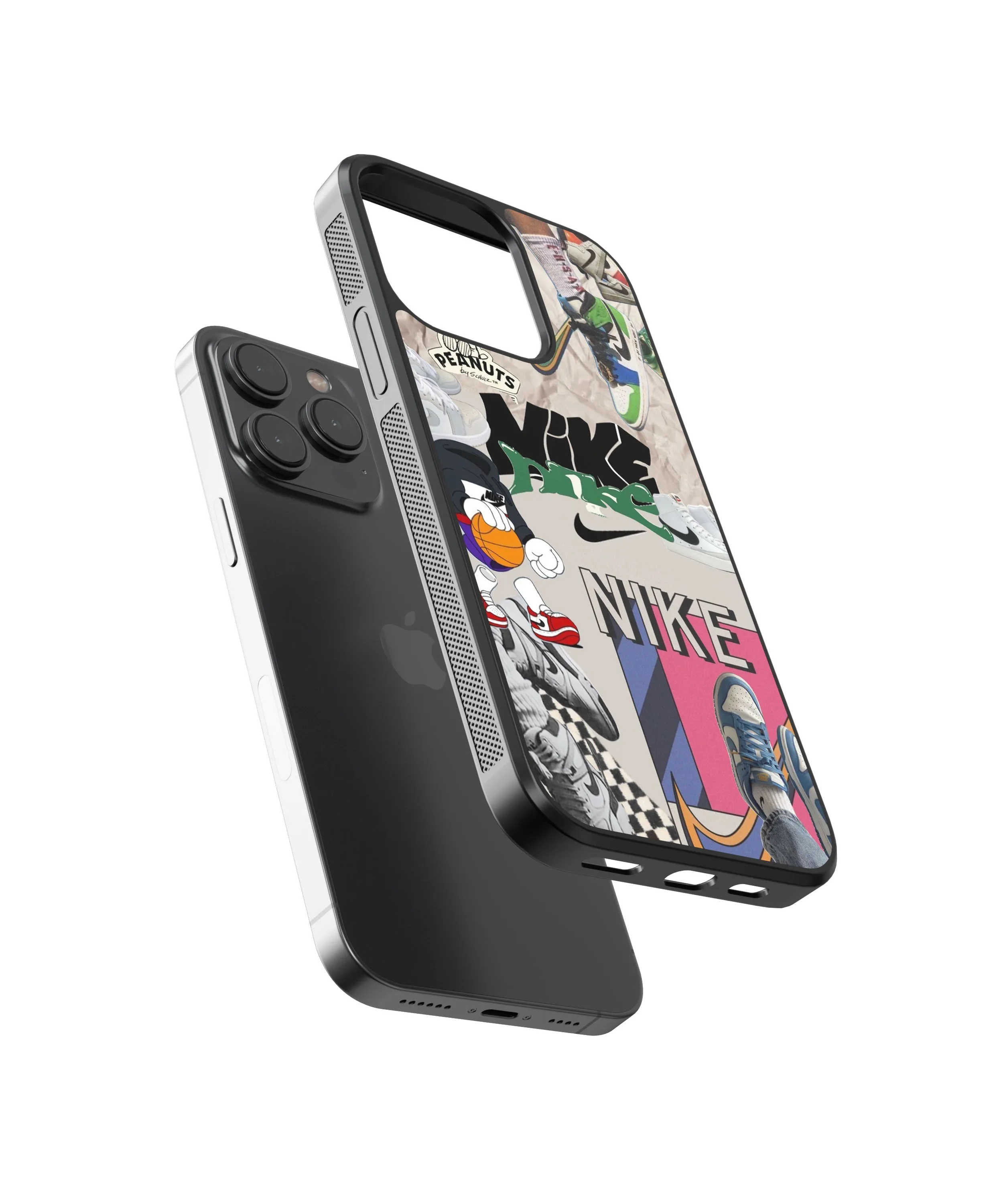 Nike Abstract Glass Phone Case Cover