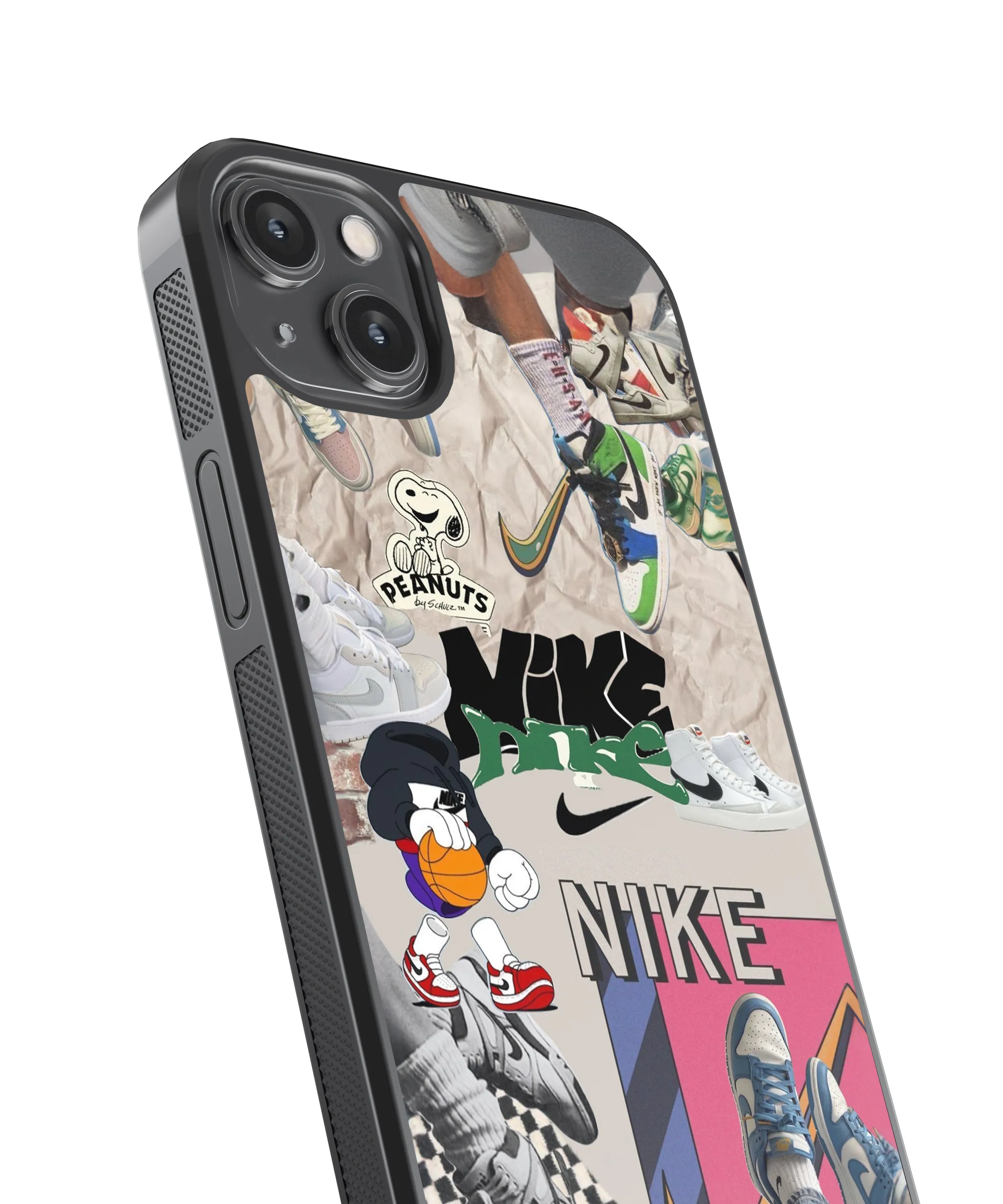 Nike Abstract Glass Phone Case Cover