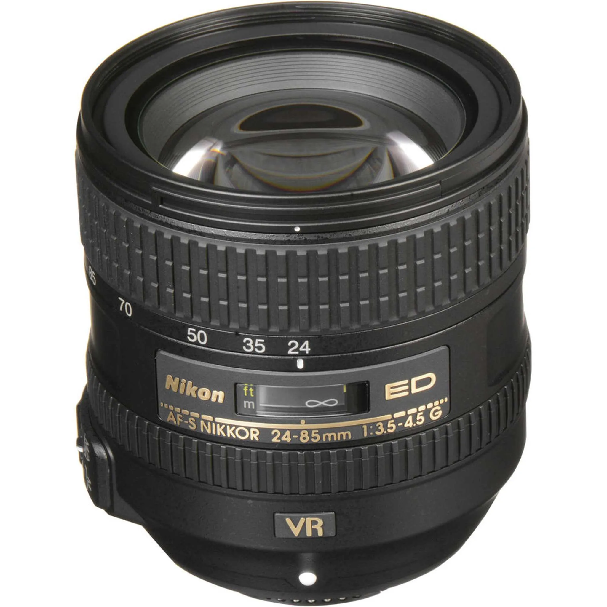 Nikon AF-S NIKKOR 24-85mm f/3.5-4.5G ED VR Lens Includes Filter Kits and Tripod (Intl Model)