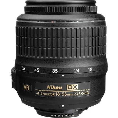 Nikon D5300/D5600 DSLR Camera with 18-55mm and 70-300mm Lenses