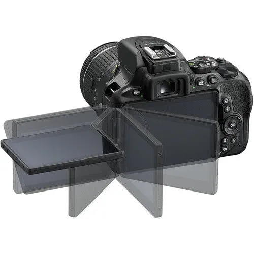 Nikon D5600 DSLR Camera with 18-55mm and 70-300mm Lenses USA
