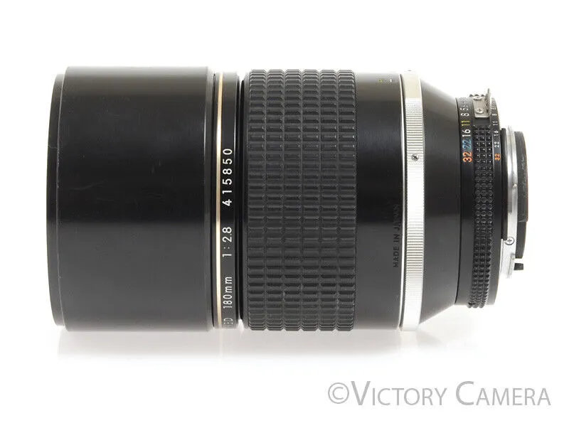 Nikon Nikkor 180mm F2.8 ED AI-S Prime Telephoto Lens