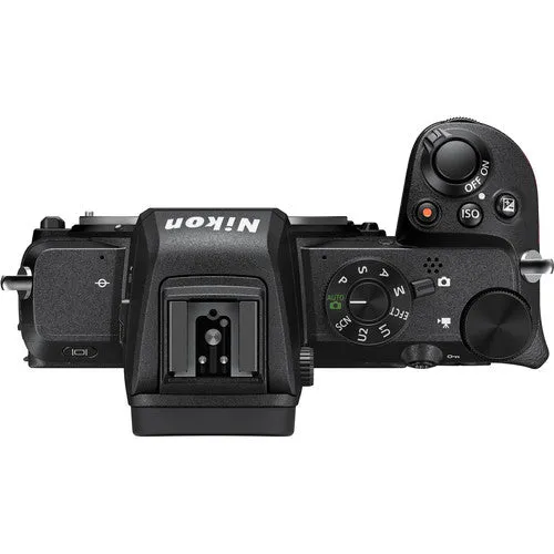 Nikon Z50 Mirrorless Digital Camera (Body Only) with FTZ Mount Adapter Starter Bundle