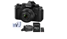 Nikon Zf MIRRORLESS CAMERA/40MM LENS With cleaning Kit Bundle