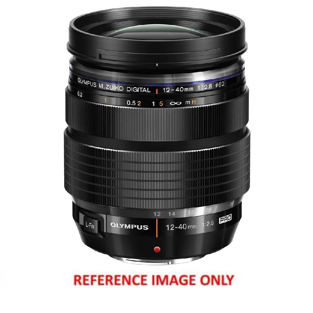 Olympus M.Zuiko Digital 12-40mm f2.8 PRO Lens (Black) - Second Hand