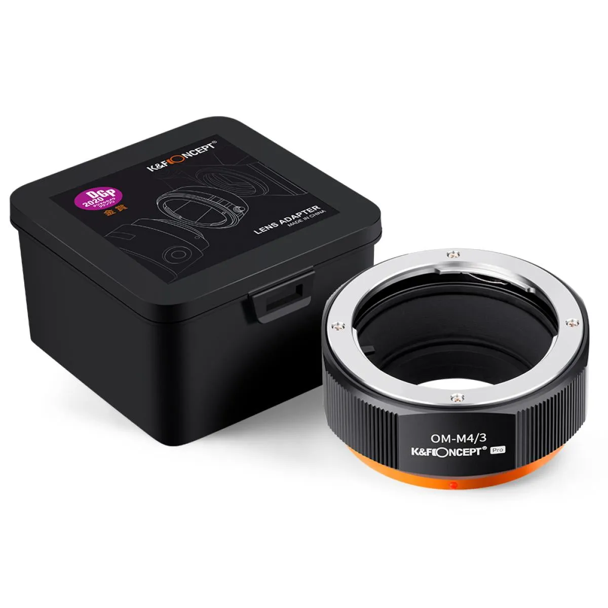 Olympus OM Mount Lens to M4/3 MFT Olympus Pen Cameras OM-M4/3 K&F Concept M16125 Lens Adapter