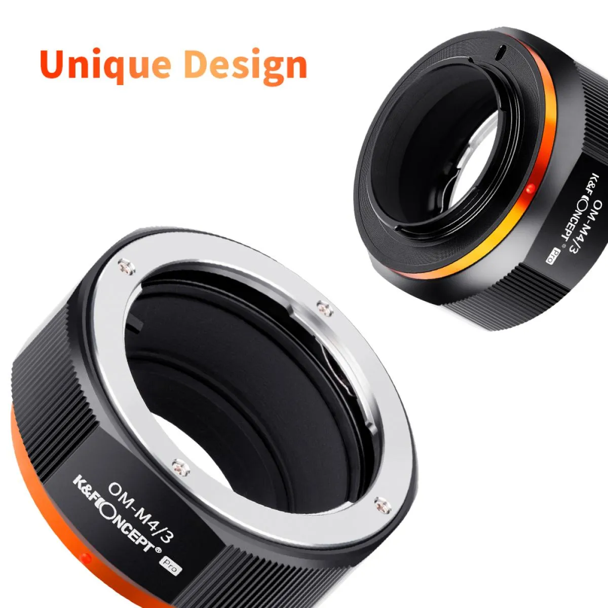 Olympus OM Mount Lens to M4/3 MFT Olympus Pen Cameras OM-M4/3 K&F Concept M16125 Lens Adapter