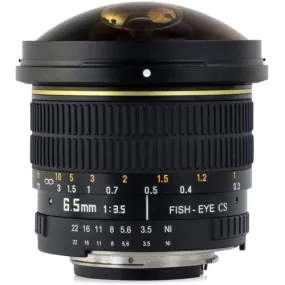 Opteka 6.5mm f/3.5 Circular Fisheye Lens for Nikon F
