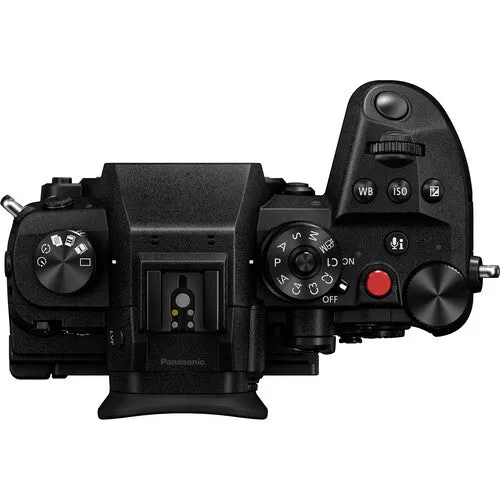 Panasonic Lumix GH6 Mirrorless Camera with 12-60mm f/2.8-4.0 Asph. Lens Bundle with 128GB CFexpress Type-B Card, Backpack, LED Light, Tripod, Flash, Mic, Battery, Charger and Accessories